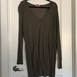 Oversized long sweater